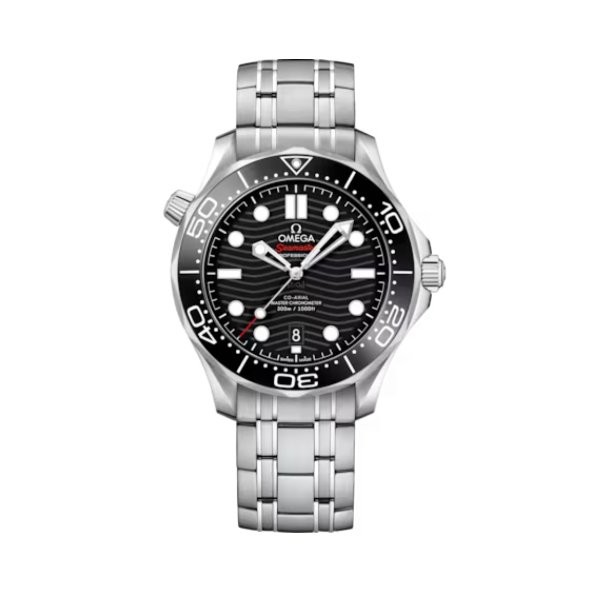 Relógio Omega Seamaster Diver 300M Fundo Preto