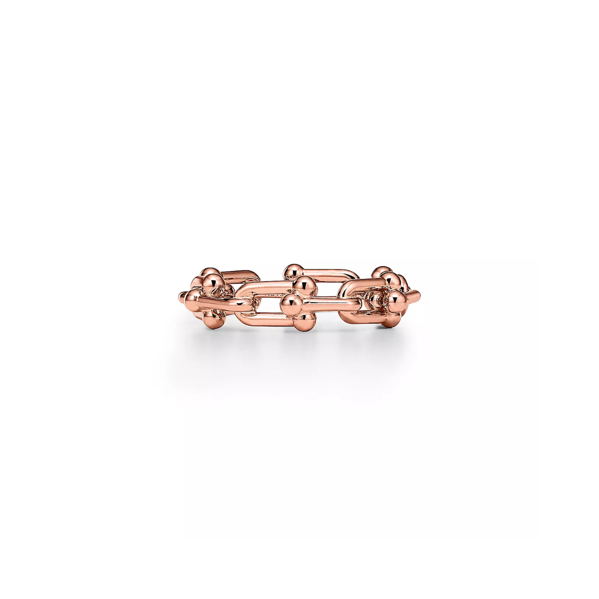 Anel Micro Elos Hardwear - Ouro Rose