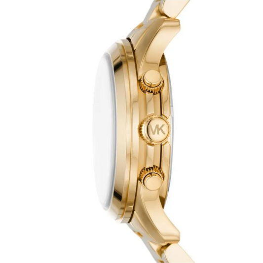 Relógio MK Runway Caixa Média - Ouro 18K