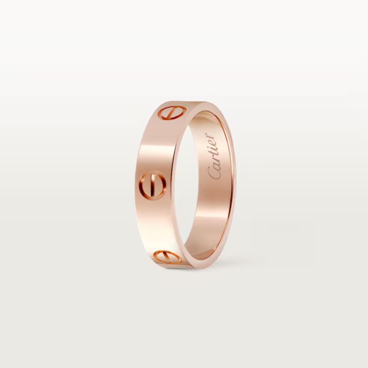 Anel Cartier Love - Ouro Rose