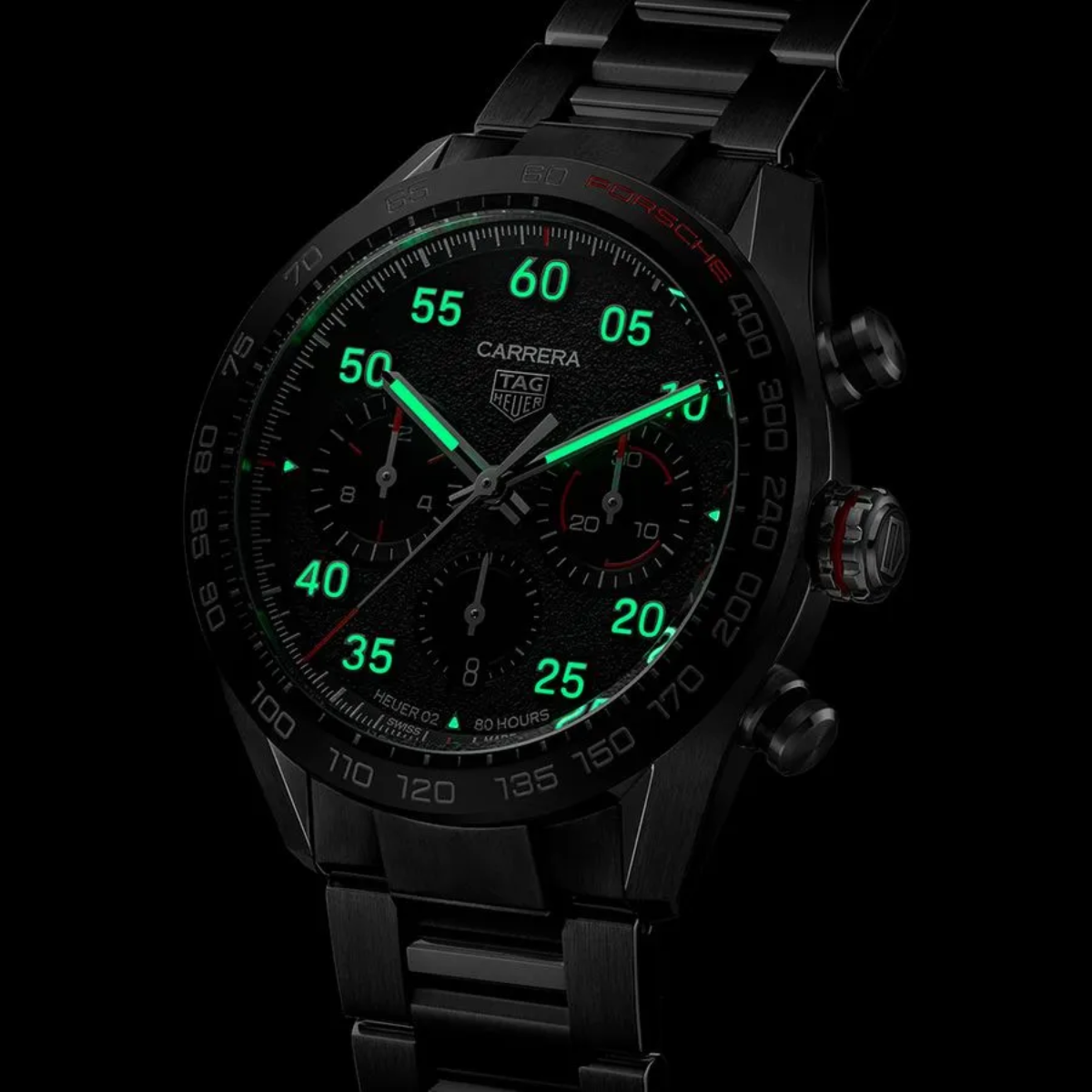 Relógio T.H Carrera Chronograph x Porsche - Edição Especial