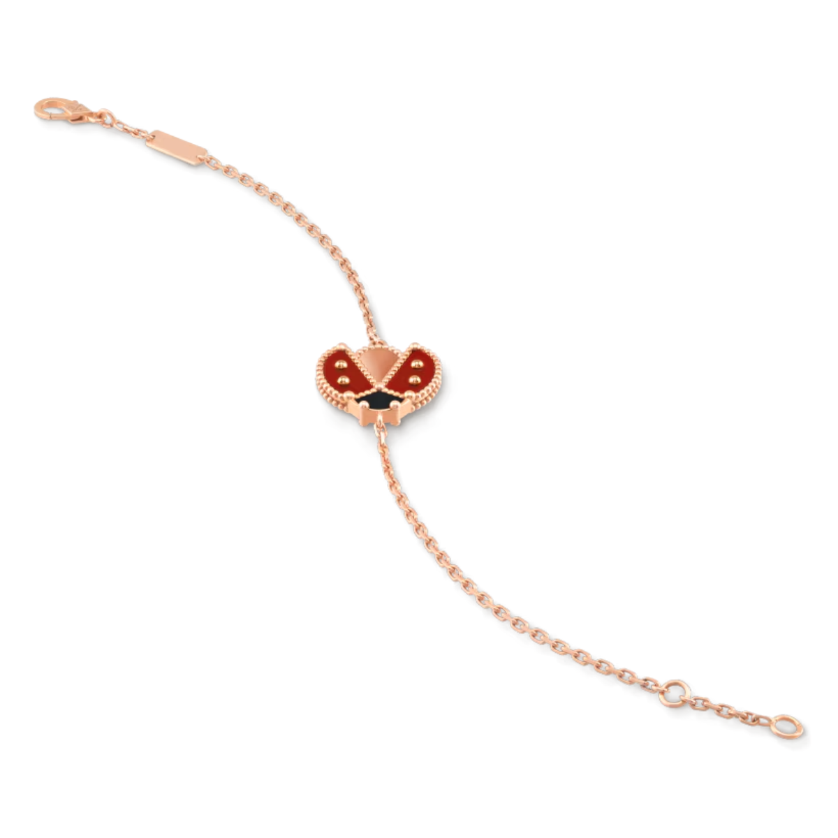 Pulseira VCA 5 Motivos Lucky Spring - Ouro Rose