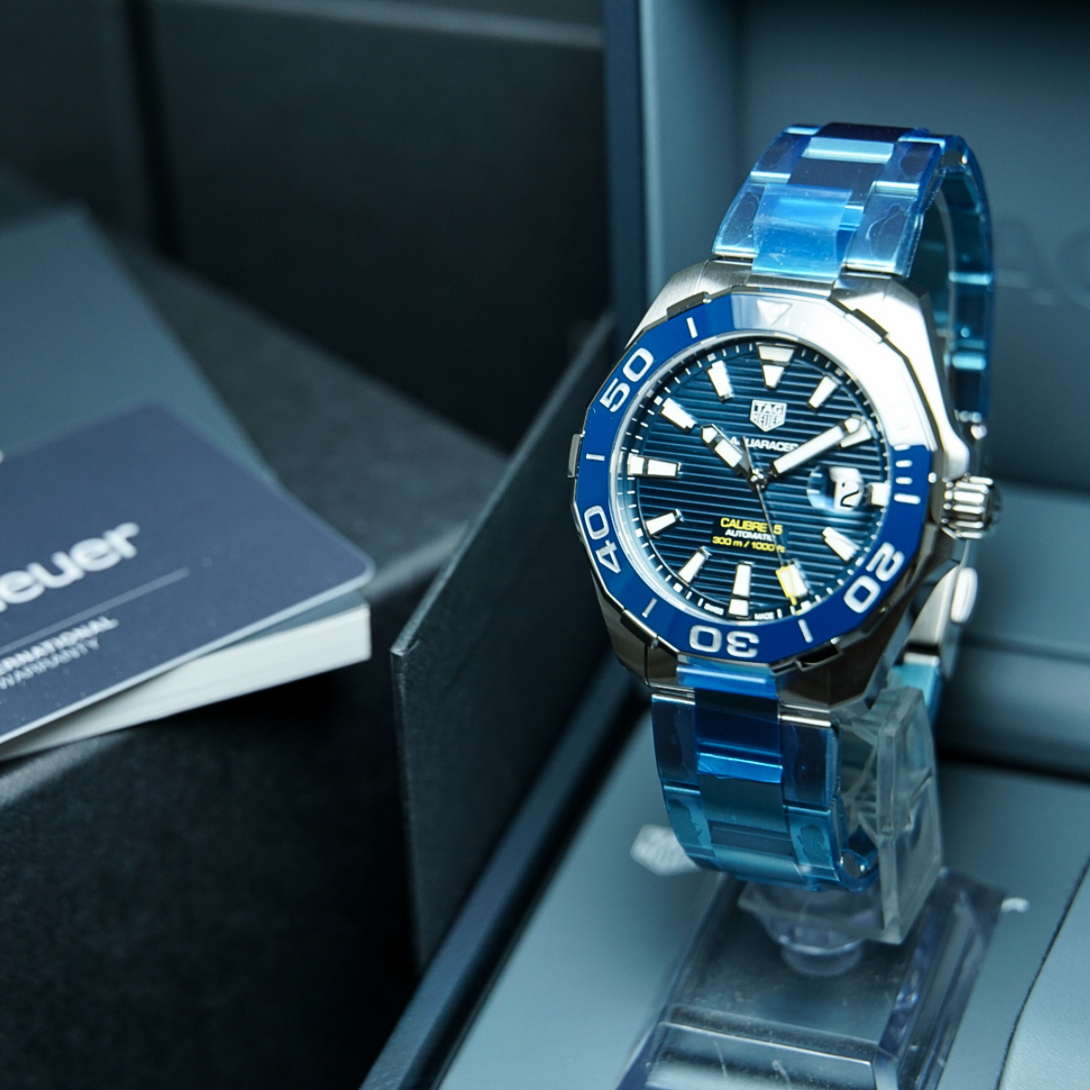 Relógio T.H Aquaracer Azul Calibre 5