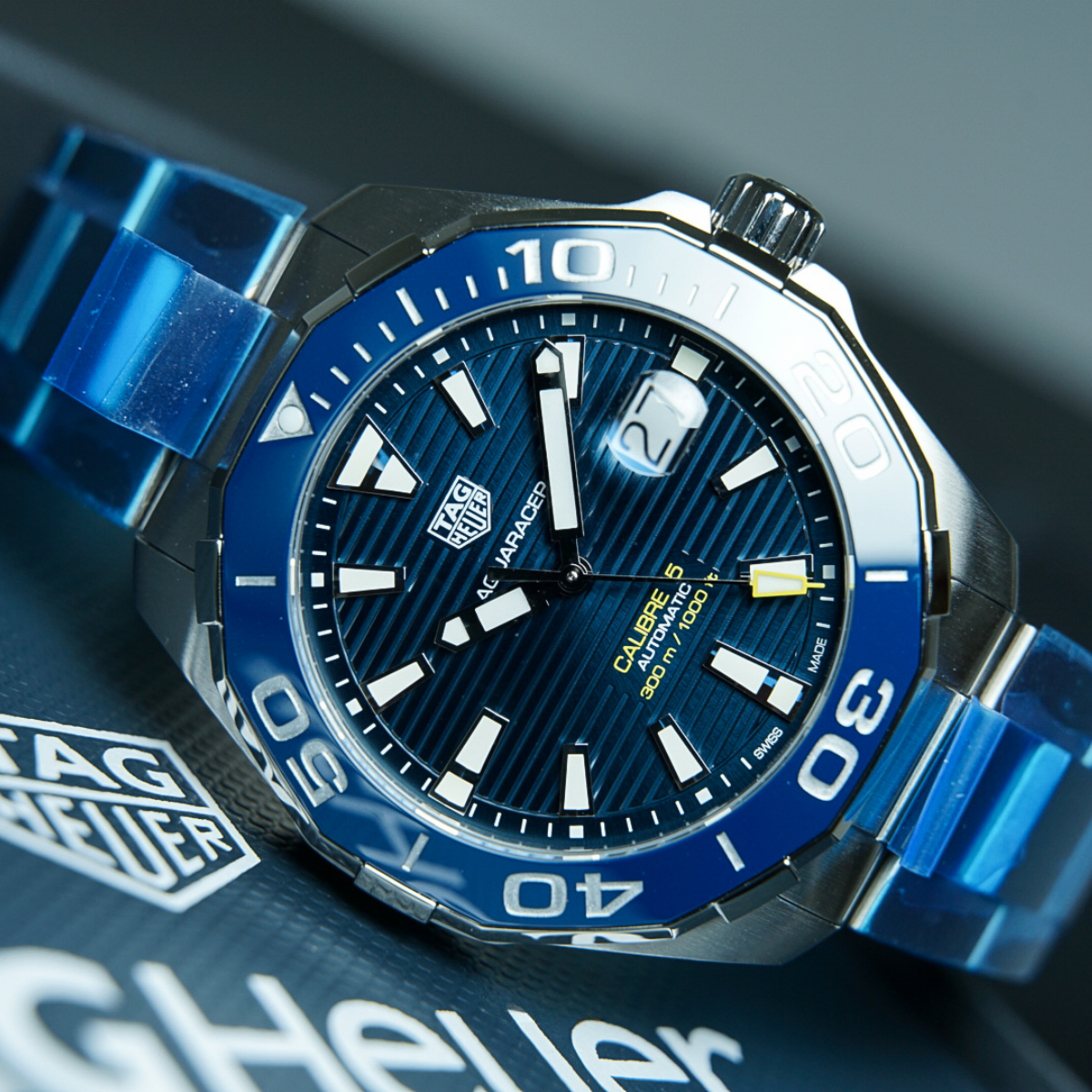 Relógio T.H Aquaracer Azul Calibre 5
