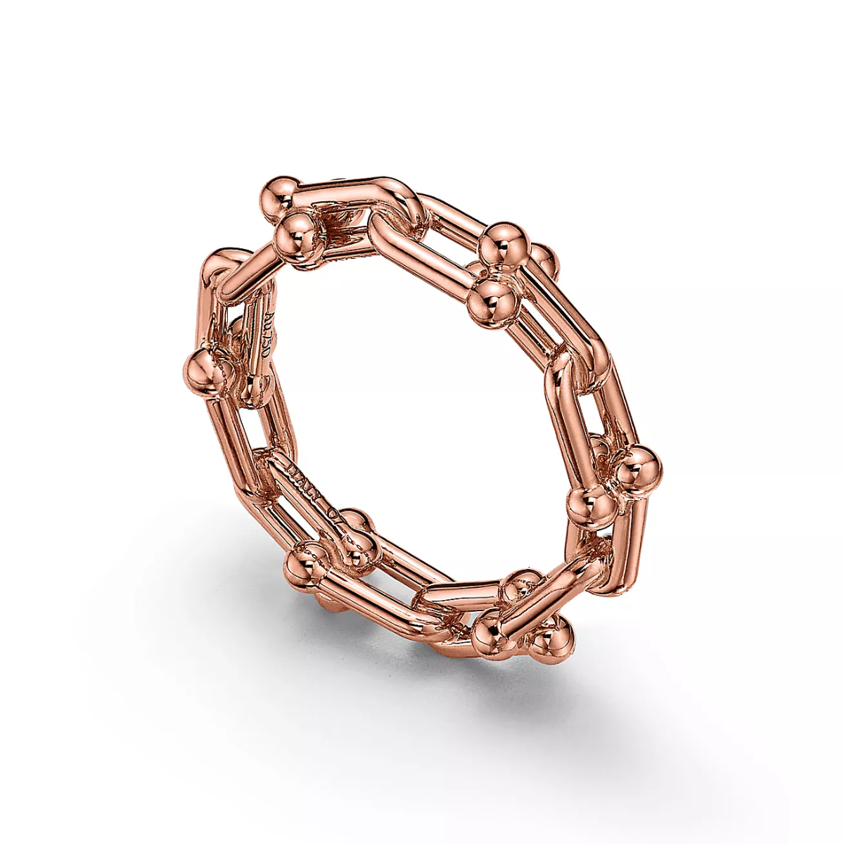 Anel Micro Elos Hardwear - Ouro Rose