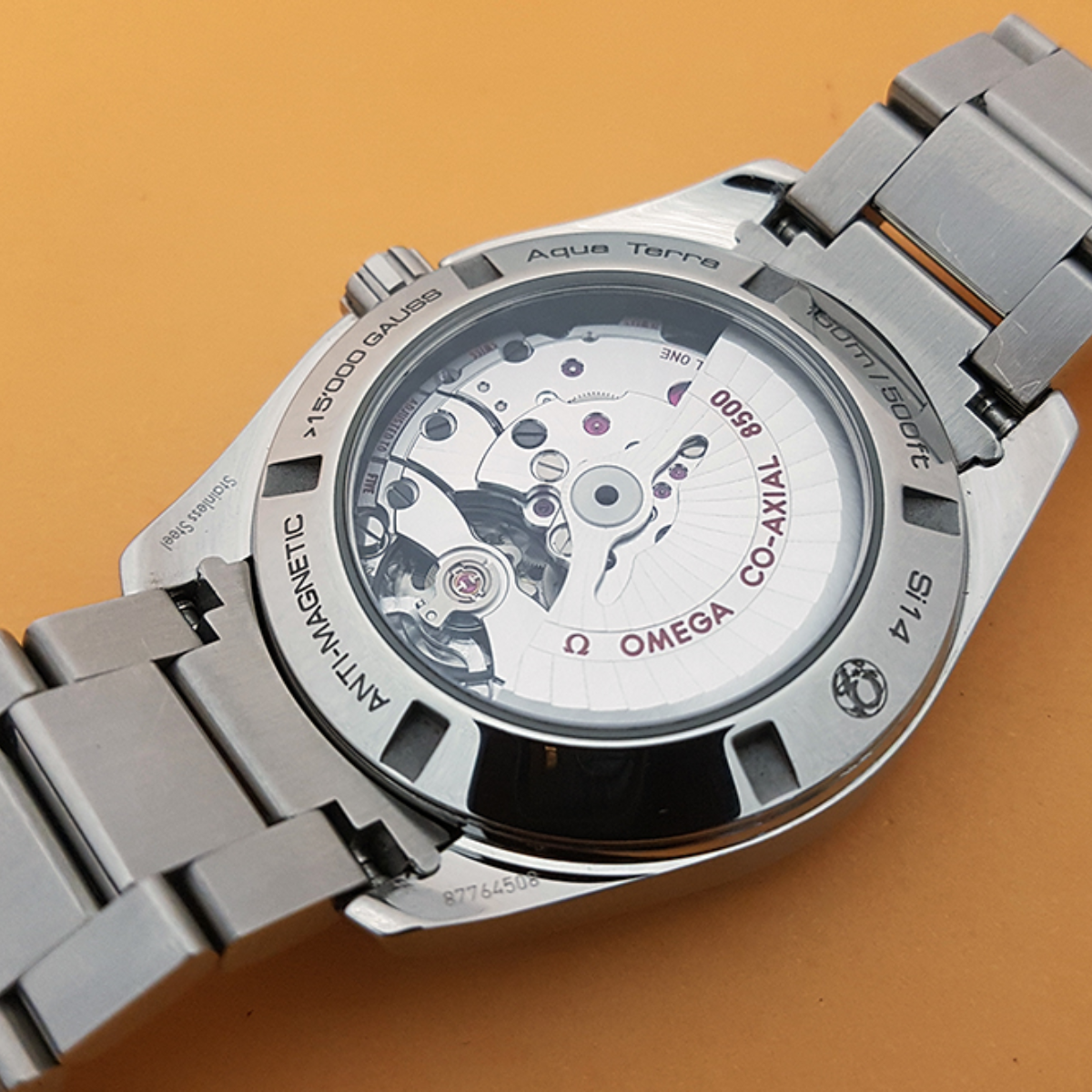 Relógio Omega Seamaster Aqua Terra 150M Calibre 8500 Fundo Azul