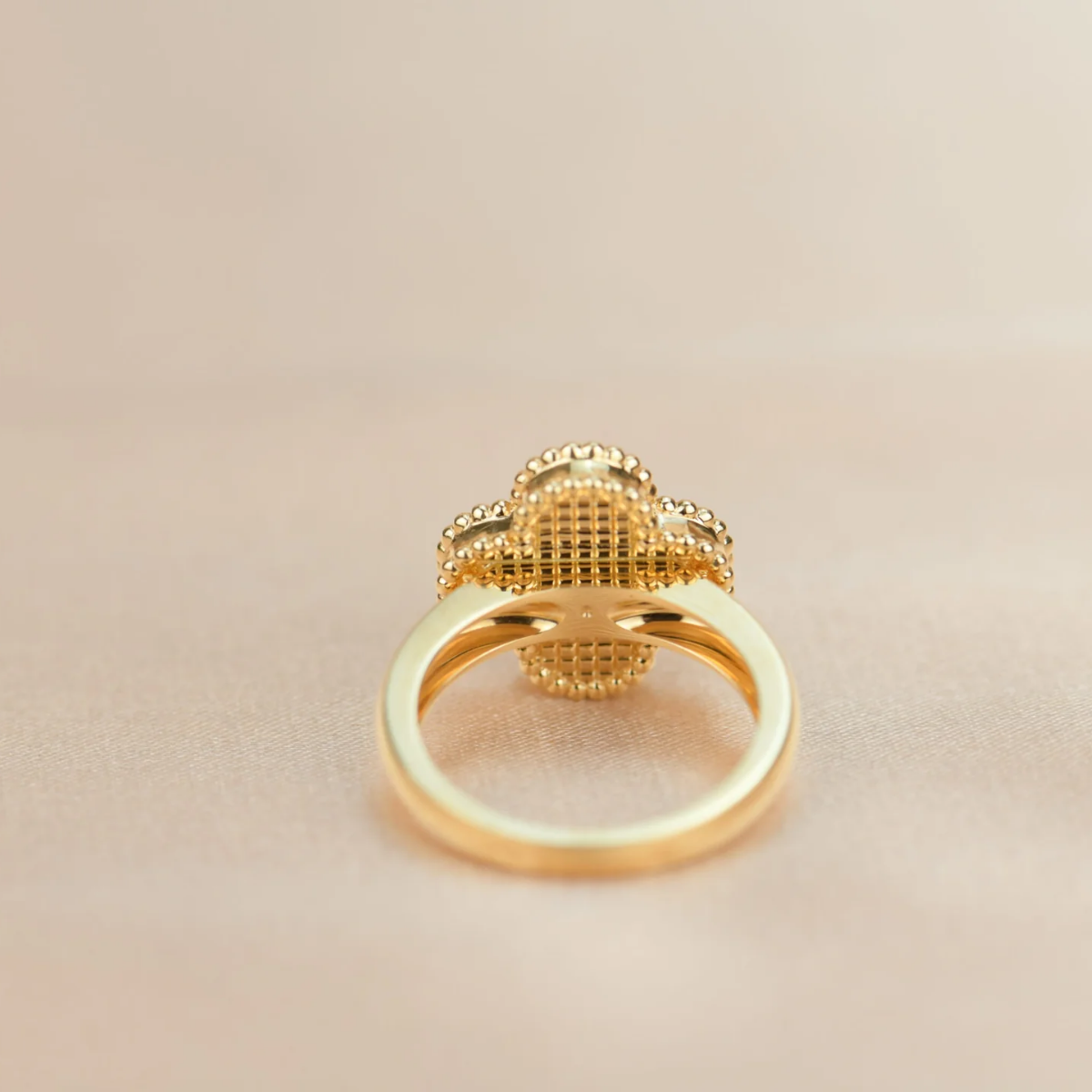 Anel Vintage Alhambra Brilhante - Ouro 18K