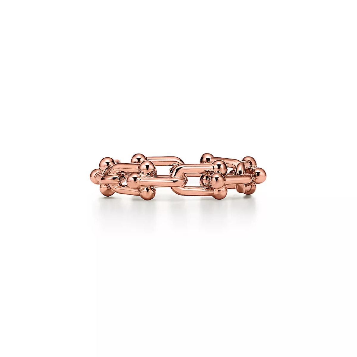 Anel Micro Elos Hardwear - Ouro Rose