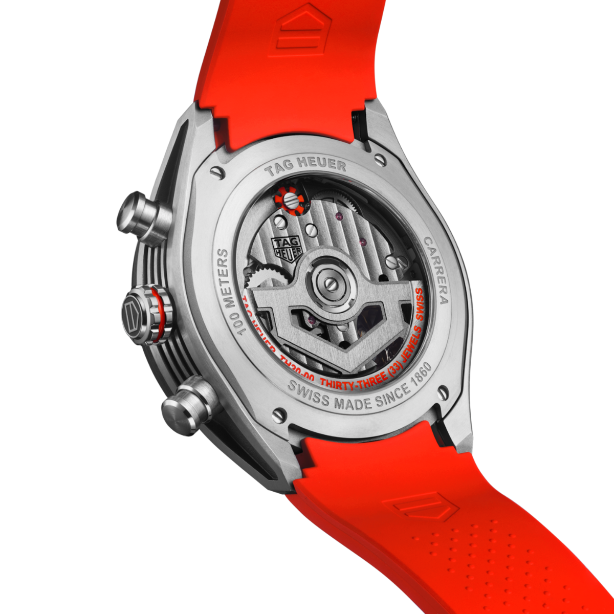 Relógio T.H Carrera Extreme Sport Vermelho