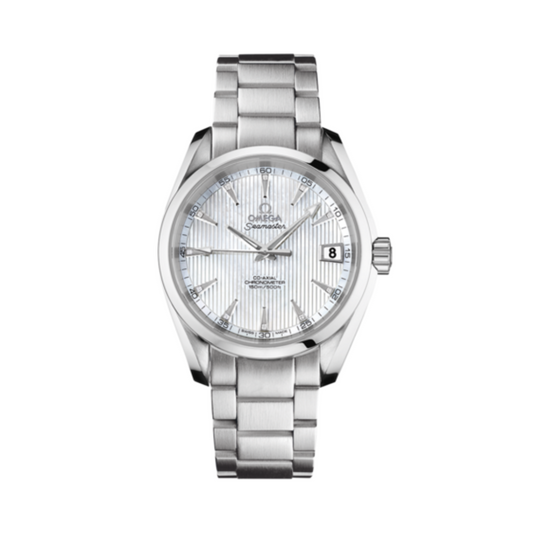 Relógio Omega Seamaster Aqua Terra 150M Calibre 8500 Fundo Branco
