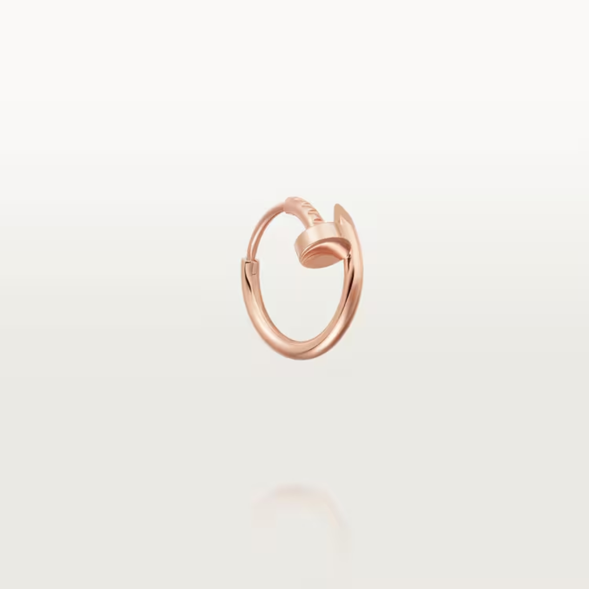 Brinco Prego - Ouro Rose