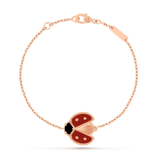 Pulseira VCA 5 Motivos Lucky Spring - Ouro Rose