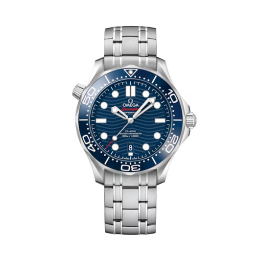 Relógio Omega Seamaster Diver 300M Fundo Azul