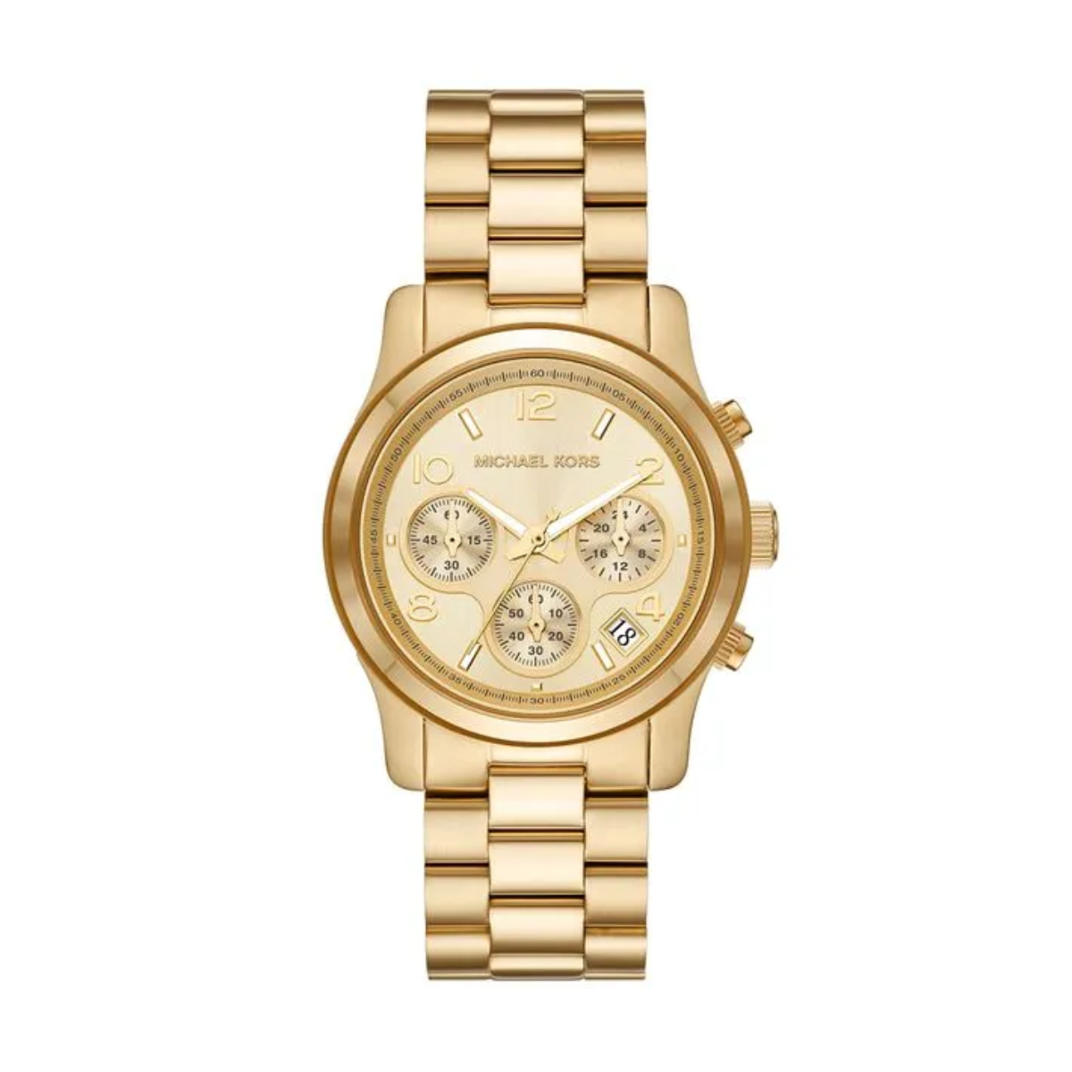Relógio MK Runway Caixa Média - Ouro 18K