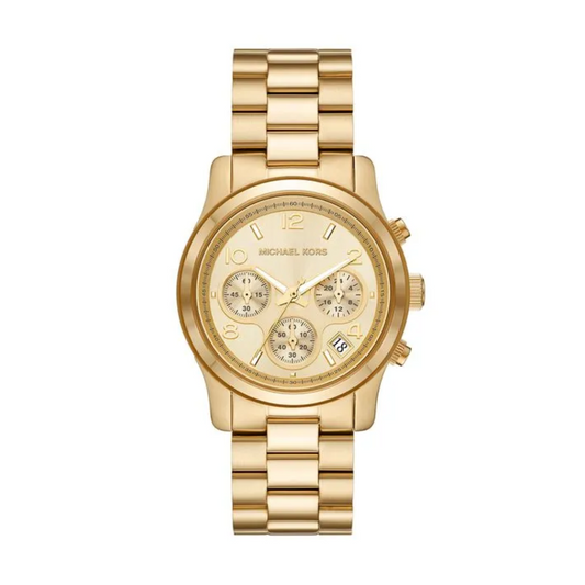 Relógio MK Runway Caixa Média - Ouro 18K