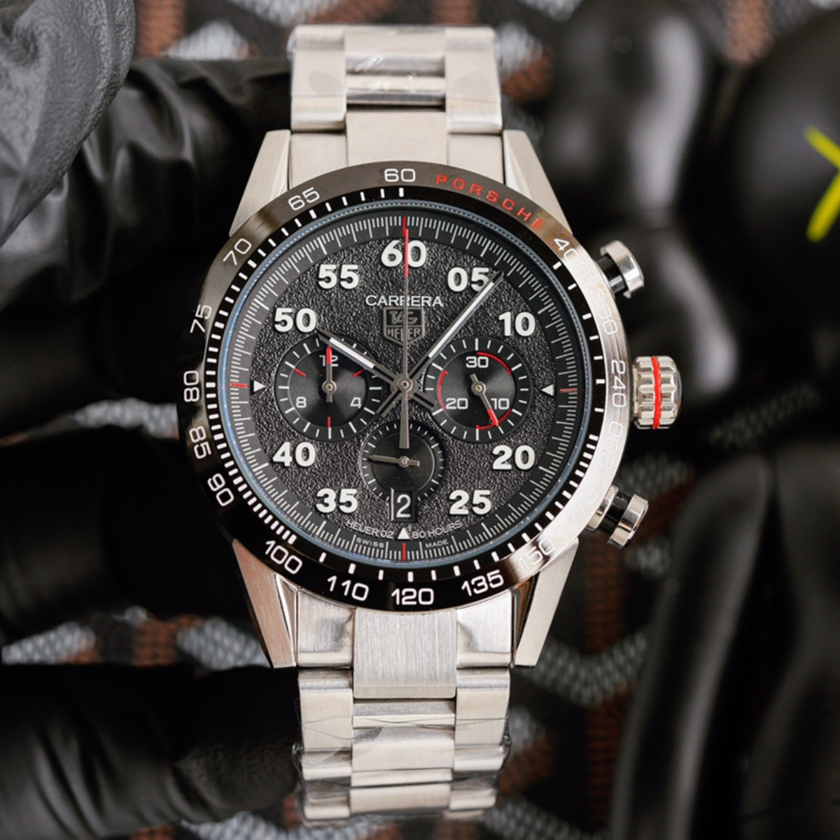 Relógio T.H Carrera Chronograph x Porsche - Edição Especial