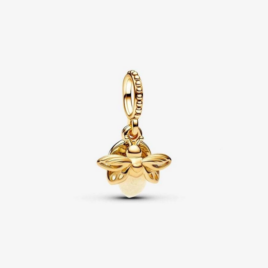 Berloque Vagalume (Brilha No Escuro) - Ouro 18K