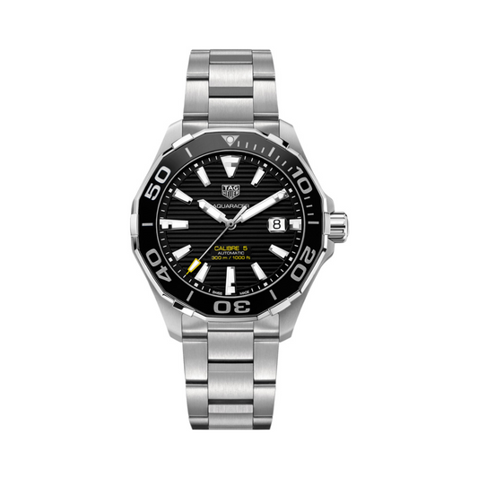 Relógio T.H Aquaracer Fundo Preto Calibre 5