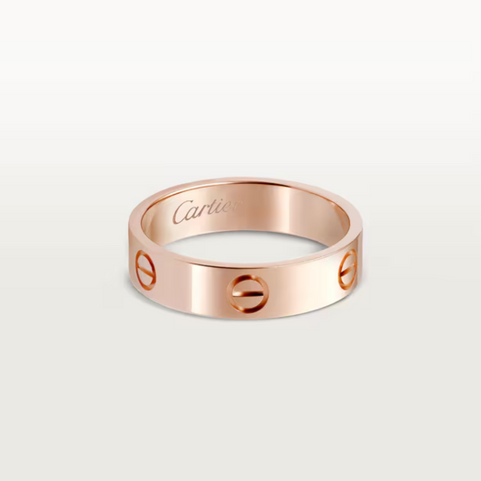 Anel Cartier Love - Ouro Rose