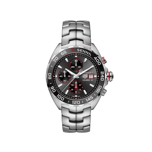 Relógio T.H Formula 1 Senna Edição Especial - Prata 925