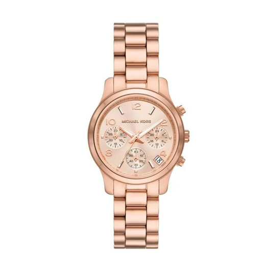 Relógio MK Runway Caixa Média - Rosé