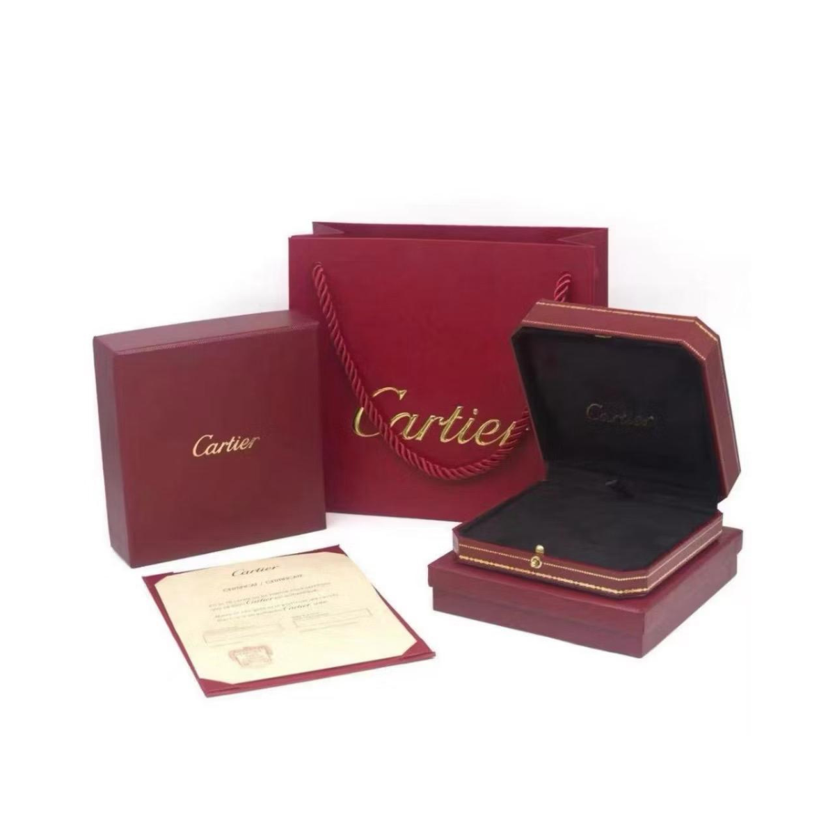 Embalagem Cartier + Complementos