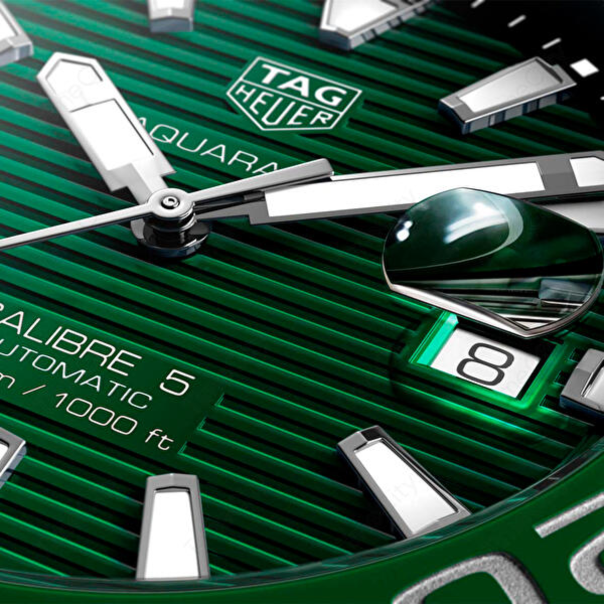Relógio T.H Aquaracer Verde Calibre 5