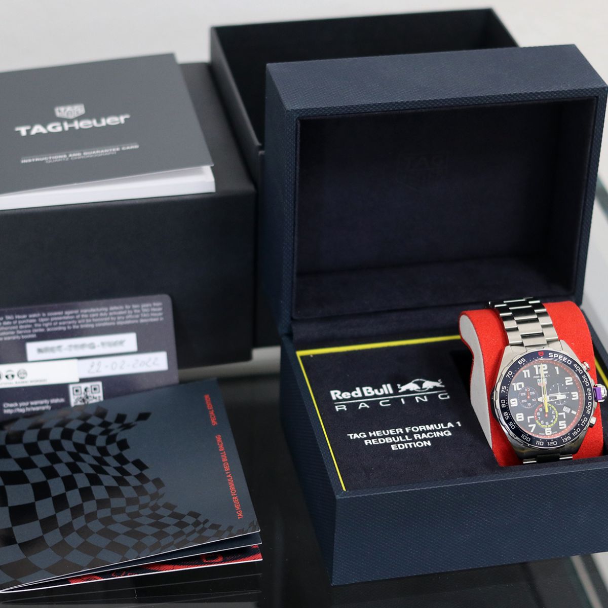 Relógio T.H Formula 1 Chronograph Red Bull Racing - Edição Especial