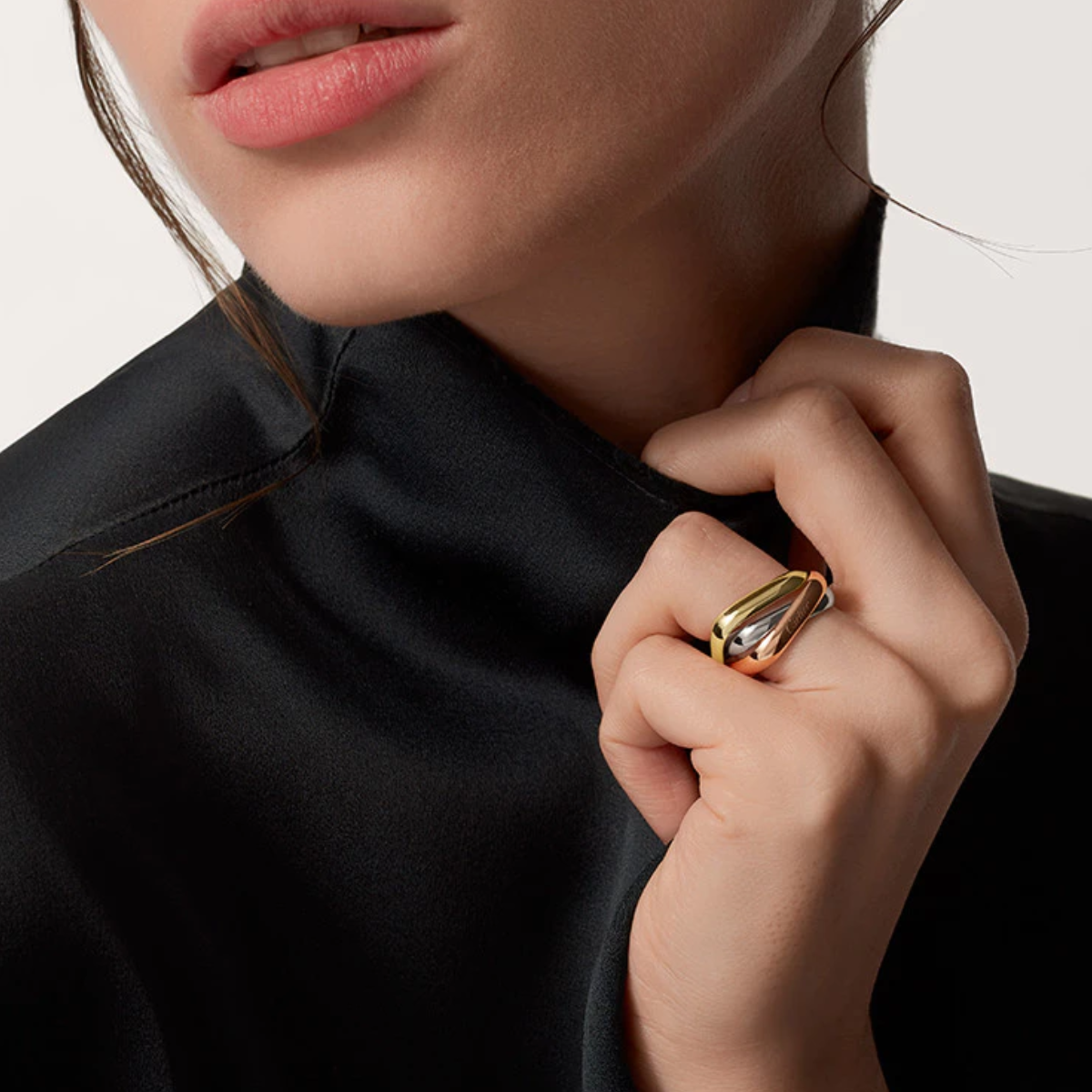 Anel Cartier Trinity Sylph - Ouro Rose