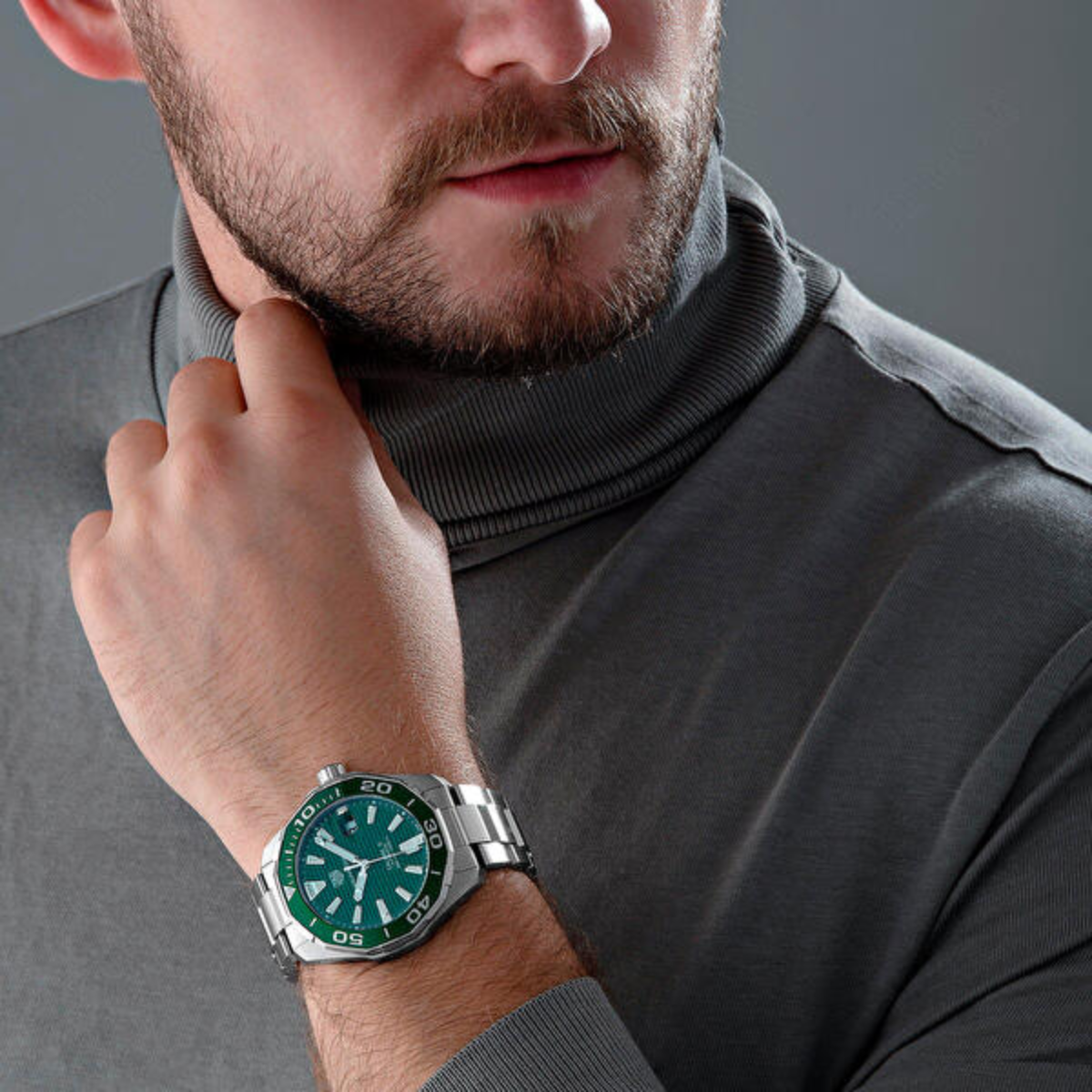 Relógio T.H Aquaracer Verde Calibre 5