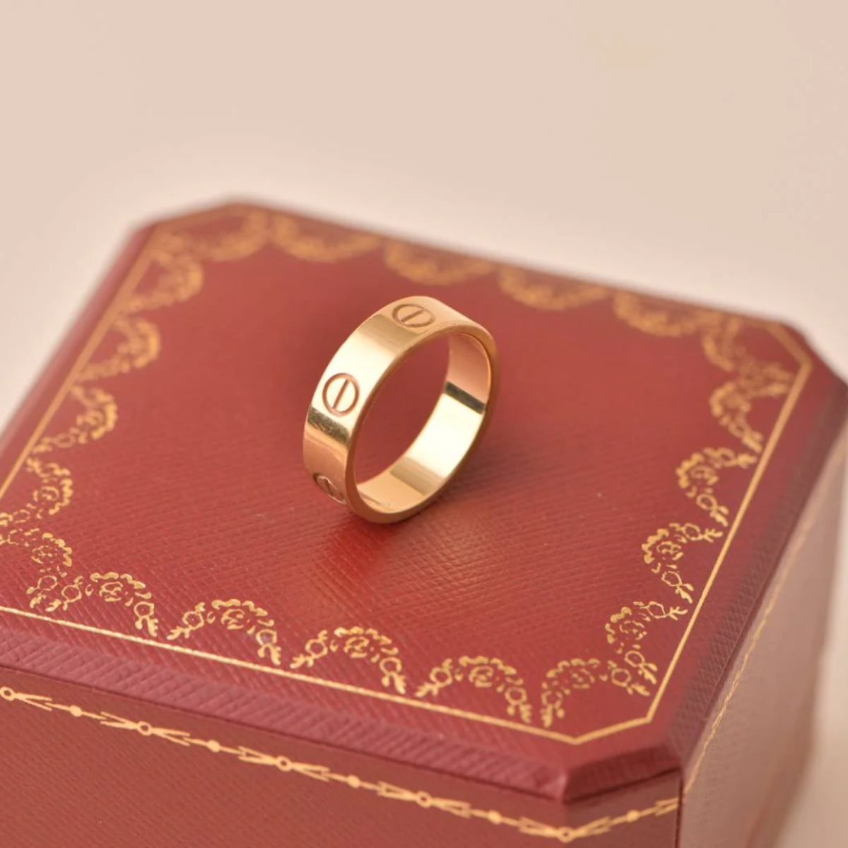 Anel Aliança Classic Love - Ouro 18K