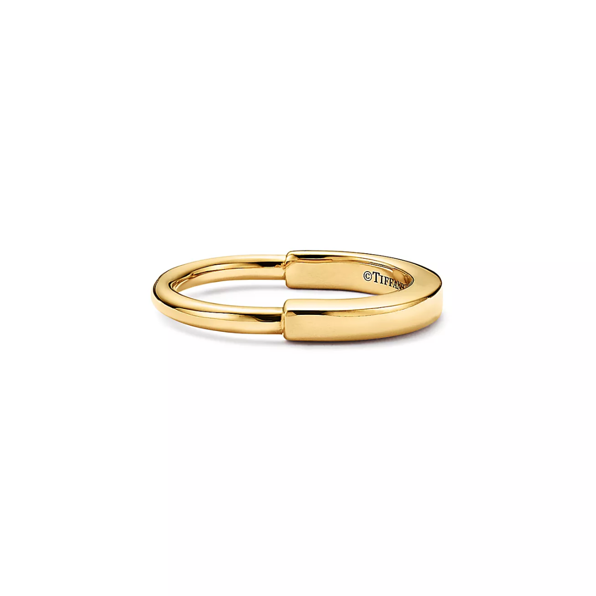 Anel Lock Cadeado - Ouro 18K