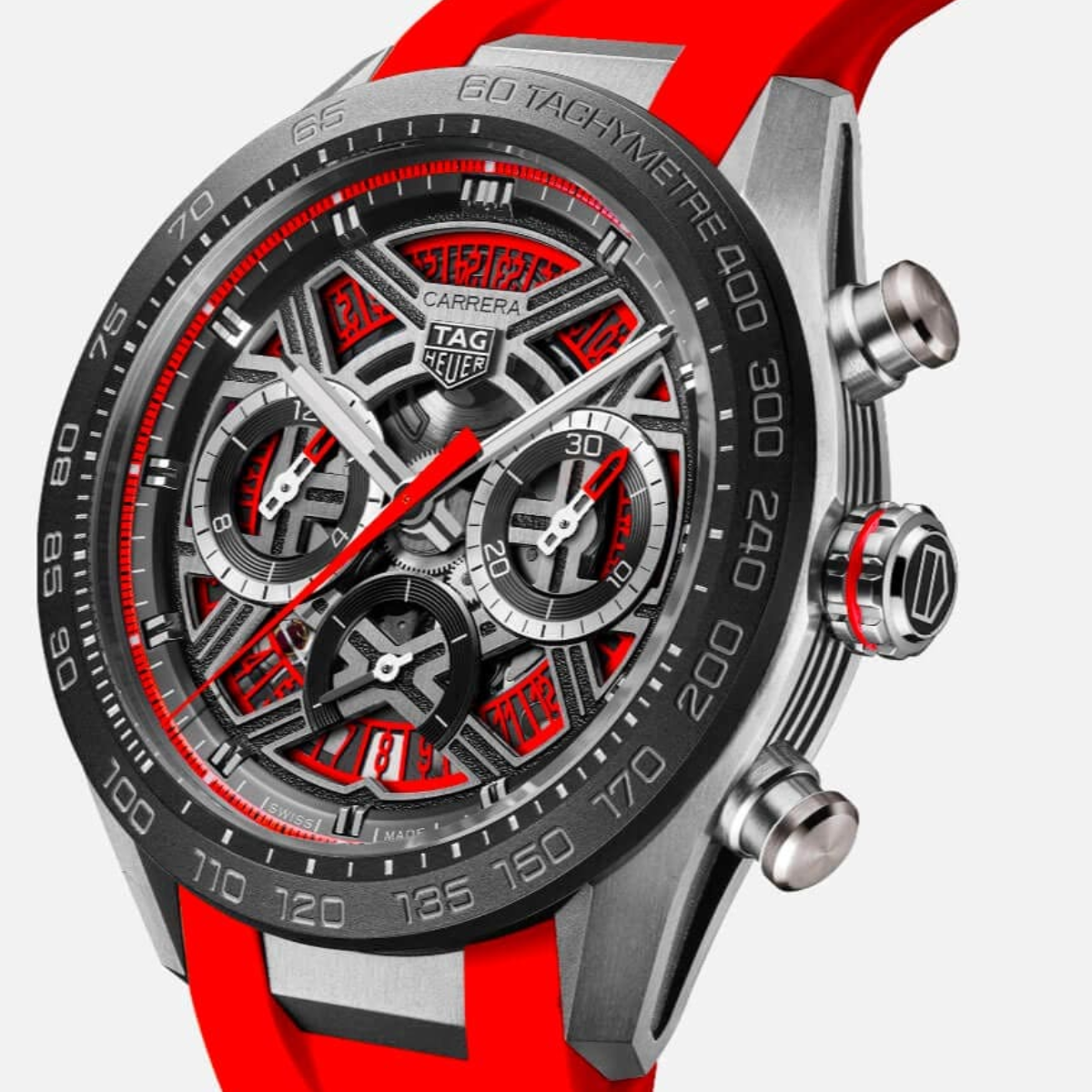 Relógio T.H Carrera Extreme Sport Vermelho