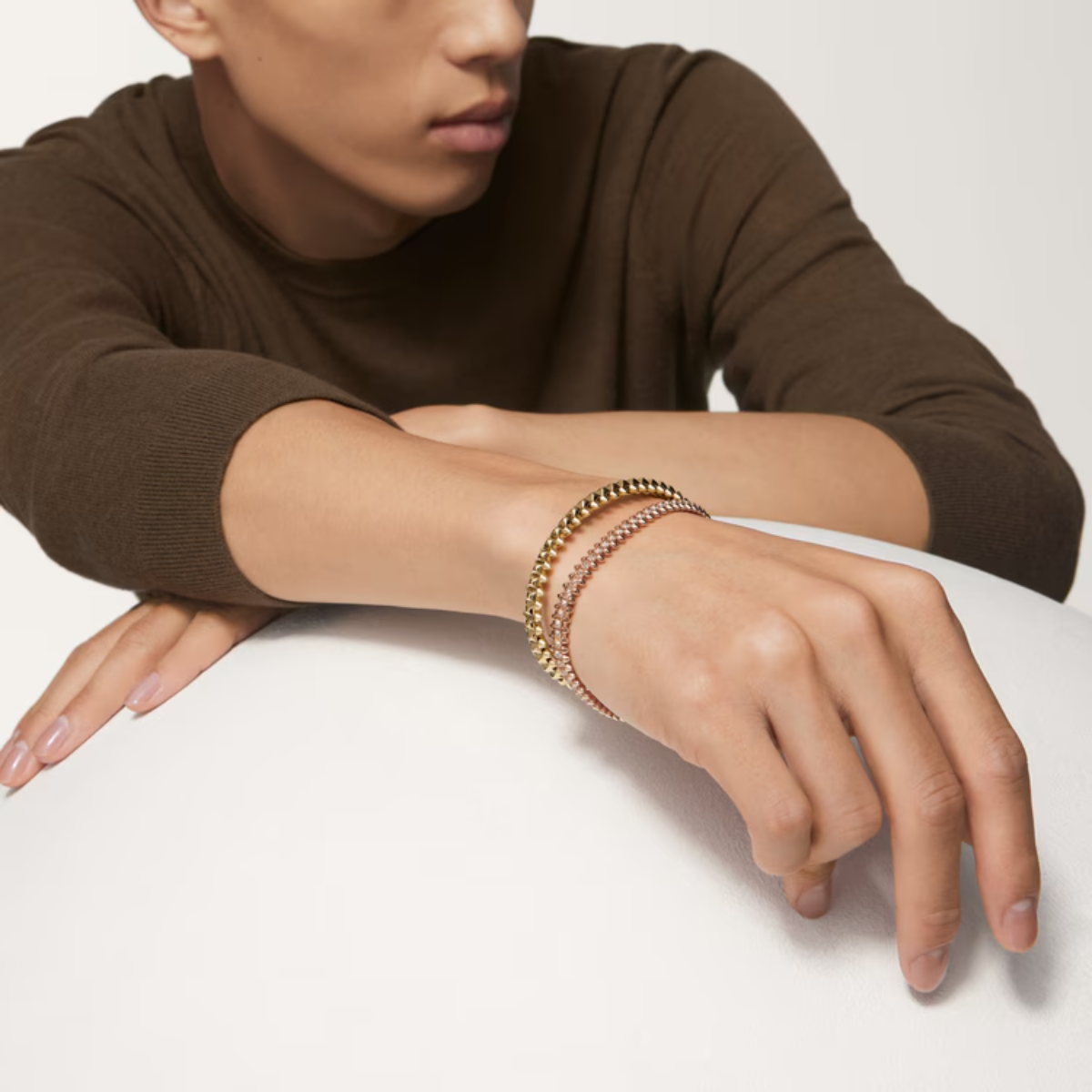 Bracelete Cartier Clash - Ouro 18K