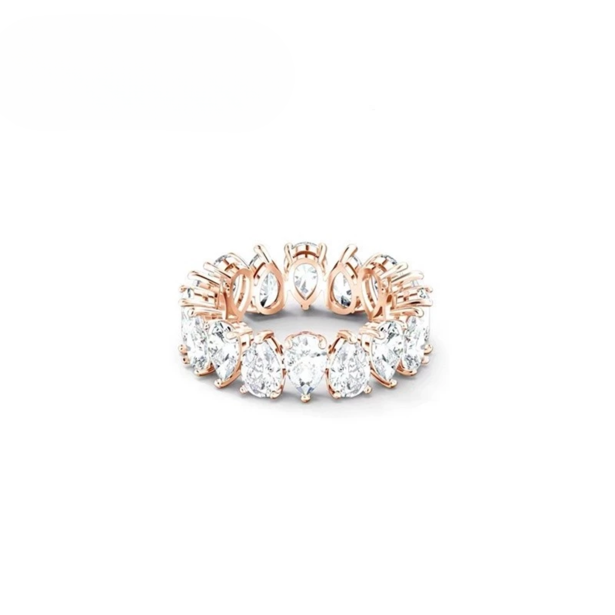 Anel Crystal Rocks - Ouro Rose