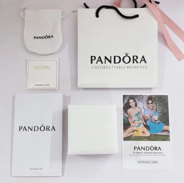 Embalagem Pandora + Complementos